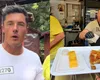 Un oltean din Craiova a plătit 100 de lei pe o bucată de calcan și o porție de mămăligă la o gheretă din București. Imagini cu porția de pește care a devenit virală VIDEO