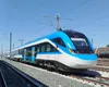 Primul tren chinezesc adus în România. Garnitura se află încă în teste