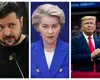 Ursula von der Leyen îl însoțește pe Volodimir Zelenski la întâlnirea cu Donald Trump. Cine mai face parte din delegația președintelui Ucrainei