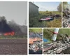 O nouă tragedie aviatică. Aeronava a luat foc la impactul cu solul, nu există supravieţuitori