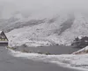 Ninsori la Bâlea Lac. Traficul rutier pe Transfăgărășan se va închide la 1 noiembrie