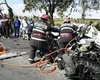 Accident suspect. Duba care l-a transportat pe ex-șeful SIS din Moldova, Alexandru Bălan, acuzat că vindea secretele din România, spulberată de un TIR