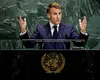 Emmanuel Macron pune presiune pe Trump, de la tribuna ONU: „Premiul Nobel pentru Pace este posibil doar dacă opriţi acest conflict”