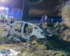 Șcene de groază pe șosea. Un bărbat și cei doi copii ai săi au ars de vii după ce au rămas blocați într-o TESLA