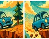 Testul care vă pune mintea la contribuție. Descoperiți trei diferențe între cele două mașini din imagine în mai puțin de 10 secunde