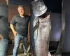 Un pescar a prins un ton gigantic de 280 de kilograme: „ M-am lupat două ore și jumătate. Are capul mai mare ca al meu”