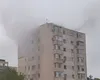 Incendiu într-un bloc din Iași. Patru persoane au ajuns la spital cu intoxicație cu fum