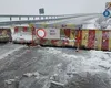 Ninge ca în povești la Rânca și în alte zone montane. S-au închis mai multe drumuri