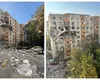 Catastrofă în Rahova. Inspectoratul de Stat în Construcții cere interzicerea accesului în zona blocului distrus de explozie. Risc de prăbușire!