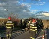 Accident tragic în județul Iași! Două persoane au murit după ce BMW-ul în care se aflau s-a ciocnit violent de un TIR