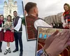 Cerere în căsătorie pe treptele Catedralei Naționale. Primul cuplu care și-a jurat iubire veșnică în mărețul lăcaș de cult. David este polițist, iar Măriuca, studentă la Drept