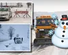 Strat de zăpadă de jumătate de metru din această noapte se închid drumurile. ANM anunţă ninsori abundente şi viscol în orele următoare
