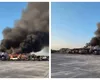 Incendiu puternic în Prahova. A fost emis Ro-Alert