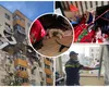 Catastrofa din Rahova. Imagini din casa unei familii de la un bloc vecin: „Am crezut că e bombă. Toată lumea urla, unii plângeau”