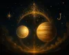 Horoscopul abundenței: Micul Benefic VENUS și Marele Benefic JUPITER se întâlnesc pe cer în 8 octombrie. Se deschid porțile NOROCULUI pentru zodii
