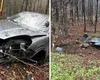Porsche Cayenne, în valoare de 150.000 de euro, făcut praf după ce a pierdut în fața serpentinelor, pe șoseaua care face legătură între Brașov și stațiunea Poiana Brașov. Ceața și carosabilul un nu i-au iertat nicio greșeală