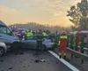 Carambol în apropiere de Constanța! 8 mașini și 14 persoane implicate. 4 răniți, transportați de urgență la spital
