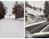 Iarnă în toată regula în mai multe zone din România. Drumarii intervin pentru deszăpezirea drumurilor. Unde va mai ninge în următoarele ore