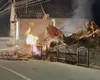 Explozie puternică la o locuință din Dej. Un bărbat de aproximativ 50 de ani a fost găsit mort sub dărâmături, iar bubuitura s-a auzit la peste un kilometru VIDEO