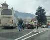 Autocar cu peste 70 de persoane la bord, implicat într-un accident la Sinaia