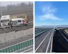 Accident în lanț pe autostrada A7, la scurt timp după inaugurare. Patru persoane au ajuns la spital