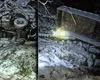 Accident grav pe Valea Arpașu Mare! Un camion care transporta lemne a căzut într-o râpă, iar doi bărbați au murit