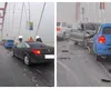 Accident în lanț pe podul de la Cernavodă. Opt persoane au fost implicate