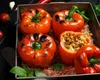 Super-deliciul ideal în postul Crăciunului: ardei umpluți cu legume. Se prepară ușor și rapid!