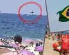 VIDEO Tragedie pe o plajă din Brazilia. Un avion de mici dimensiuni s-a prăbușit chiar sub privirile oamenilor. Pilotul nu a supraviețuit