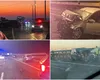 Patru mașini s-au ciocnit pe autostrada București-Pitești! Au fost răniți patru oameni, circulația este oprită