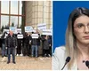 PUSL continuă protestele în stradă și cere demisia ministrei rezist Diana Buzoianu. Semnal clar că societatea nu mai acceptă astfel de derapaje