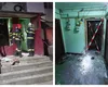 Explozie puternică într-un bloc din Hunedoara. Un bătrân a suferit arsuri grave