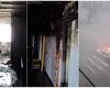 Clipe dramatice înainte de Crăciun. Explozie puternică urmată de incendiu într-un bloc din Focșani, mai mulți oameni arși