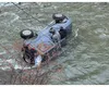 Accident grav pe Defileul Jiului. Mașina în care se aflau un preot și o măicuță a ajuns în rău