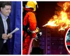 Incendiu la acoperişul unei clădiri cu locuinţe în Brașov. 30 de persoane au fost evacuate / Miros de gaze şi la şcoala unde votează Nicuşor Dan