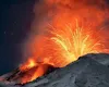 Vulcanul Etna a erupt din nou, după aproape 30 de ani. Fântânile de lavă au atins înălțimi de până la 400 de metri