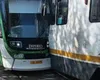 Două tramvaie s-au ciocnit în Capitală! Un minor rănit în accident a fost dus la spital
