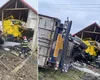Accident teribil. Un TIR a intrat într-o casă din Bacău, imagini şocante/ O şoferiţă a părăsit locul accidentului pentru a nu rata programarea la coafor