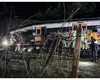 Un alt accident ferovoiar în Spania, un tren a lovit un zid prăbuşit peste şine, la Barcelona