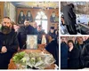 Imagini cutremurătoare de la înmormântarea lui Matei, adolescentul mort în accidentul din Vatra Dornei. Tatăl său, preotul Ioan Cozma, și-a condus fiul pe ultimul drum de unul singur, în timp ce restul familiei e în spital