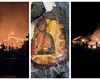 Biserică veche de 200 de ani, mistuită de flăcări. Imagini greu de privit şi un apel de suflet al părintelui Florin Danu