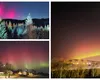 Aurora boreală, vizibilă din România. Imagini cu spectacolul de pe cer – video