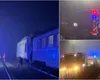 Incendiu într-un tren cu 200 de pasageri, în apropiere de Vaslui VIDEO