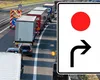 Un indicator rutier inedit le dă bătăi de cap conducătorilor auto. Semnul de circulație cu un punct roșu și o săgeată, mai eficient decât GPS-ul