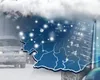 Potop după ninsorile puternice în orele următoare. Cod galben de inundații în nouă județe