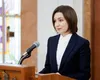 Maia Sandu dă înapoi privind unirea Republicii Moldova cu România: „Mergem strict după decizia cetățenilor”