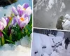 Prognoza meteo. Două zile de primăvară înaintea unui nou weekend siberian, cu ger şi ninsori. Oana Păduraru are prognoza pe o săptămână