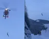Trei turiști români blocați în zăpadă au fost salvați de Salvamont în stilul Tom Cruise VIDEO