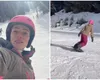 Soția principelui Nicolae a făcut show pe pârtie. Alina de România se dă cu placa de snowboard ca o profesionistă