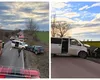 Accident în lanț în Bihor. Opt persoane au fost rănite după ce patru mașini și un microbuz s-au ciocnit